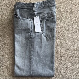 AG Adria mid/low rise jean- women’s - light gray